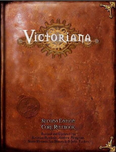 Victoriana 2nd edition rulebook cover.