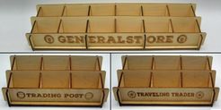 Western Legends: Wooden Organizers