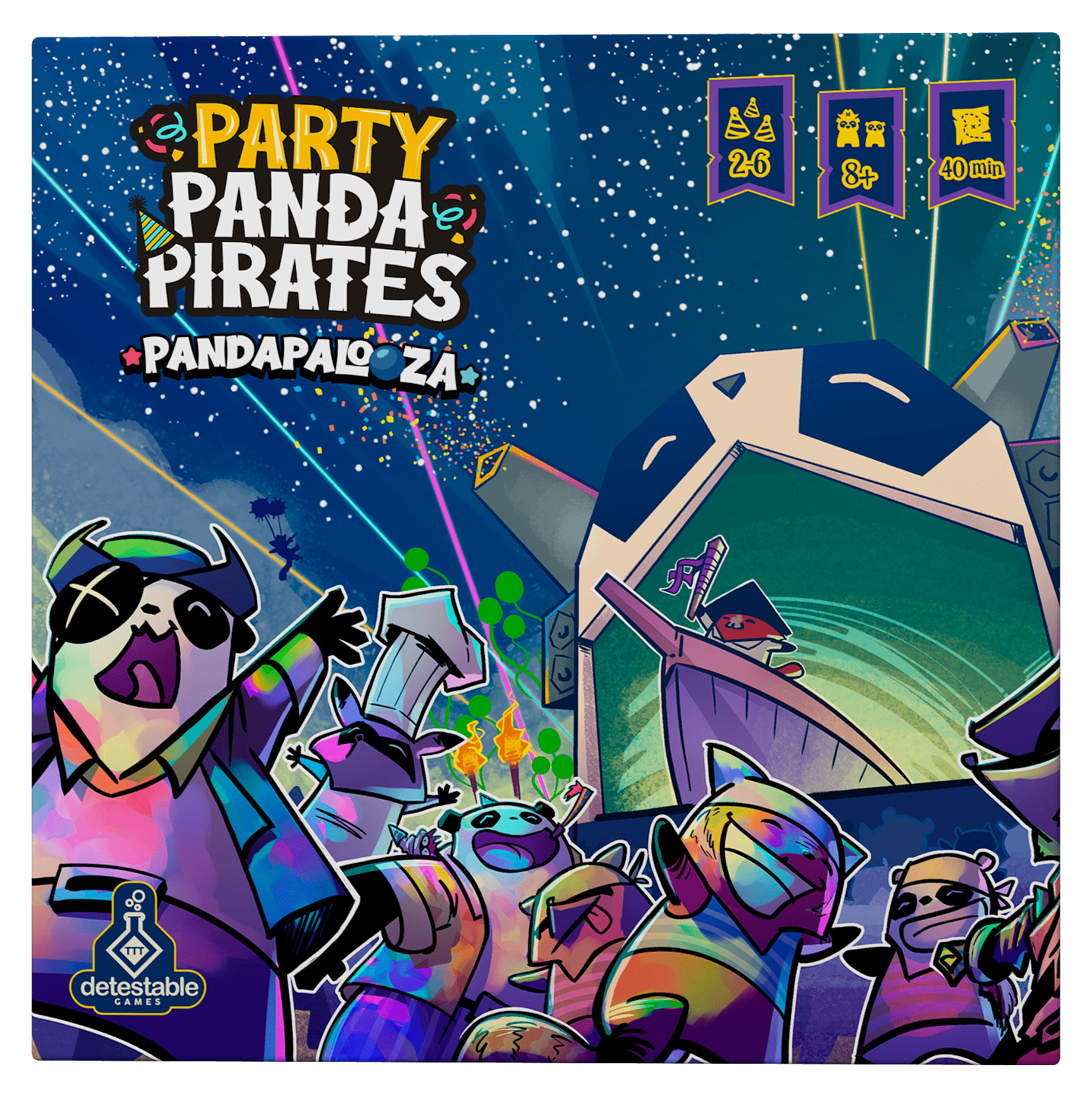 Party Panda Pirates: Pandapalooza