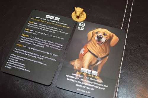 Board Game: Flash Point: Fire Rescue – Veteran and Rescue Dog