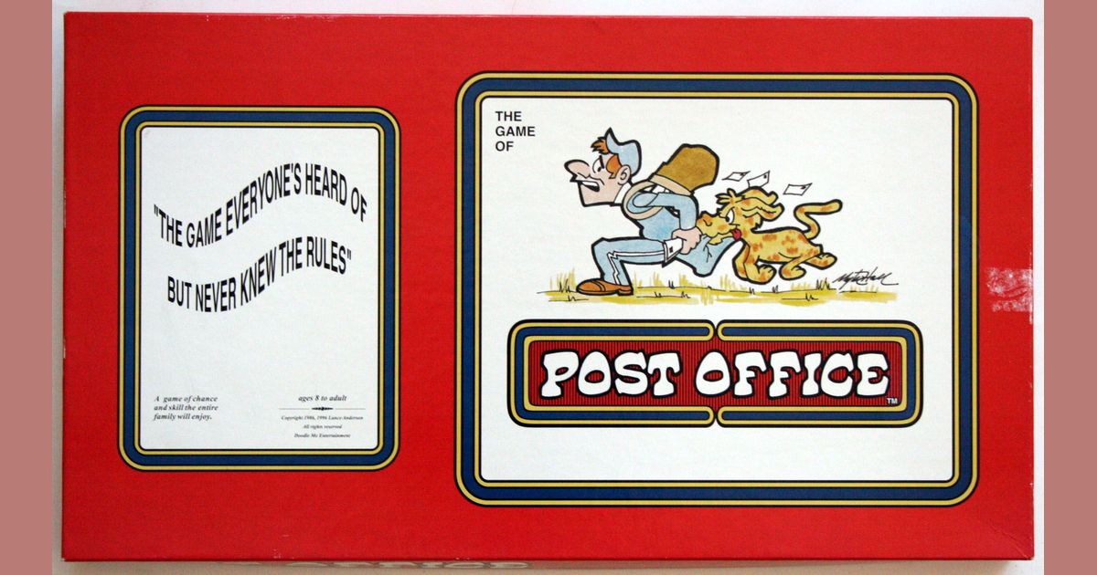 Post Office Board Game BoardGameGeek