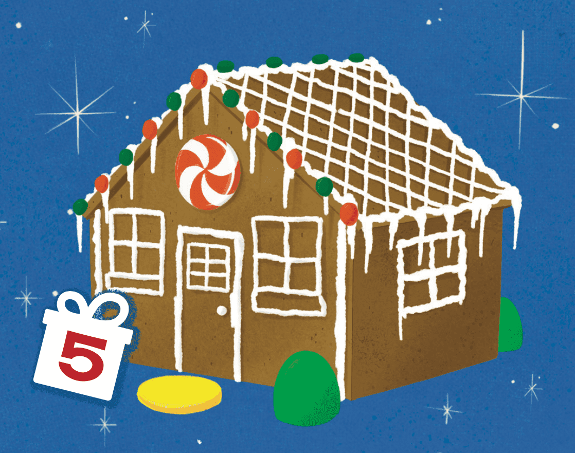Holly Jolly: Gingerbread House Promo Card