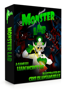 Monster Lab Card Game, Board Game