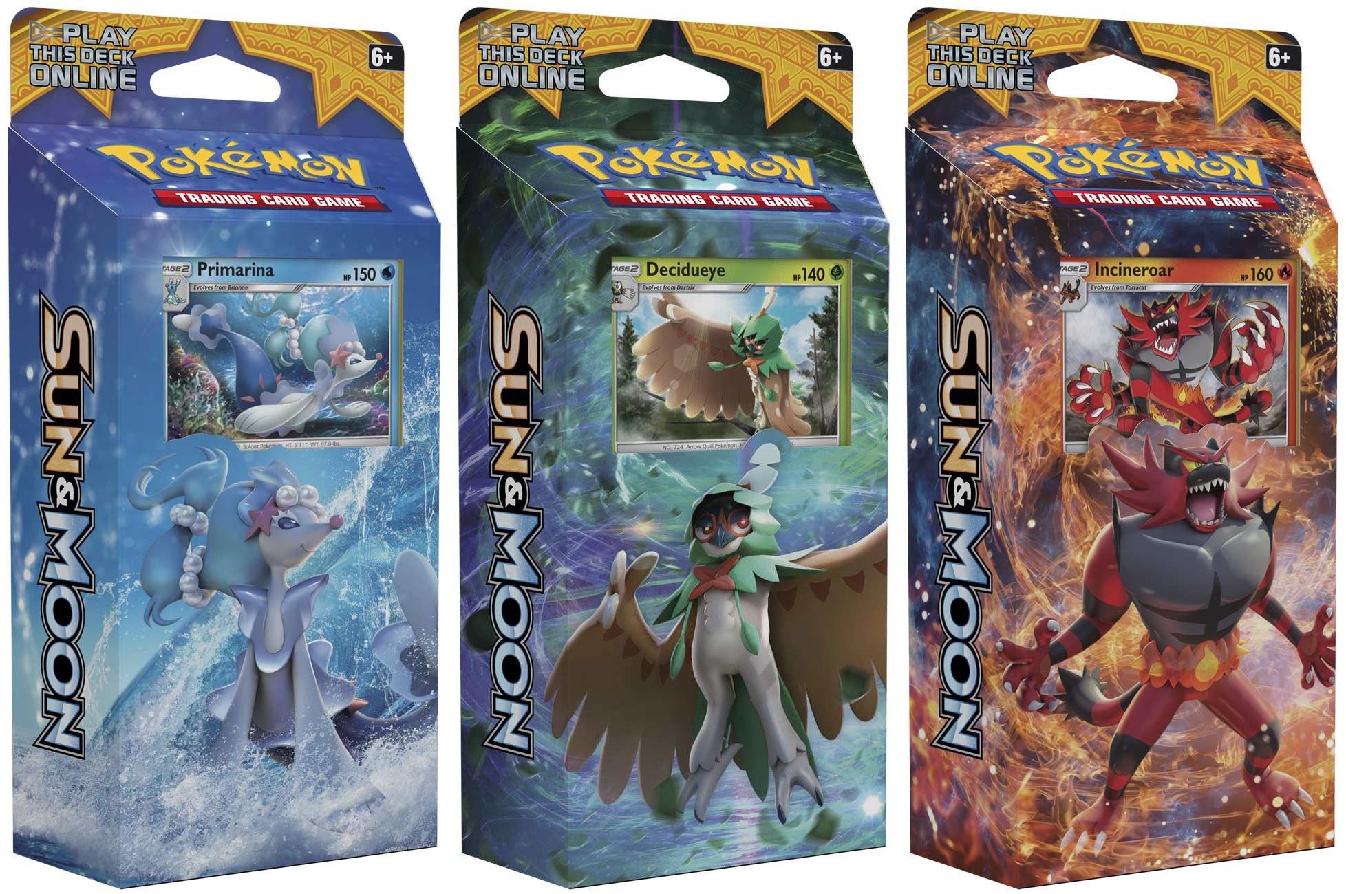 Pokémon TCG: Sun & Moon Theme Deck cover