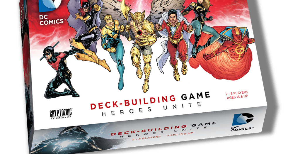 DC Comics DeckBuilding Game Heroes Unite Board Game BoardGameGeek