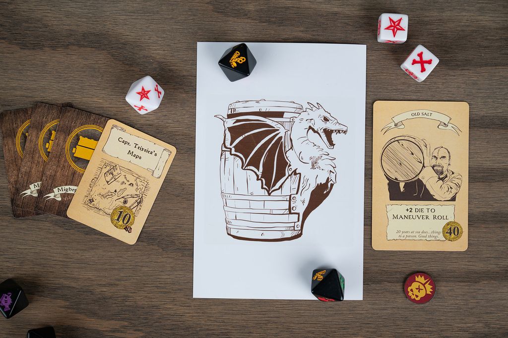 Illustration 6 de Red Tides: A Tale of New Caribbea - A Co-Op Pirate Boardgame