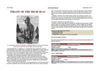 RPG Item: Pirate of the High Seas
