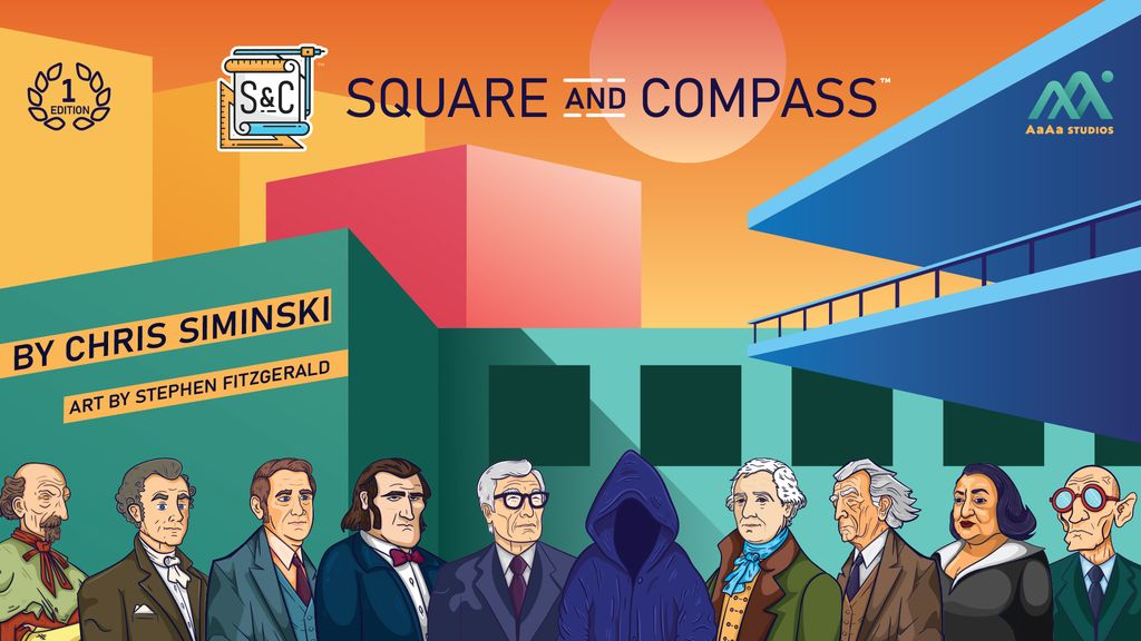 Illustration 3 de Square & Compass