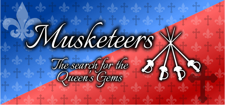 Musketeers: The Search for the Queen's Gems cover art
