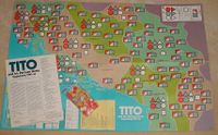 Board Game: Tito and his Partisan Army: Yugoslavia, 1941-45