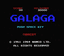Video Game: Galaga