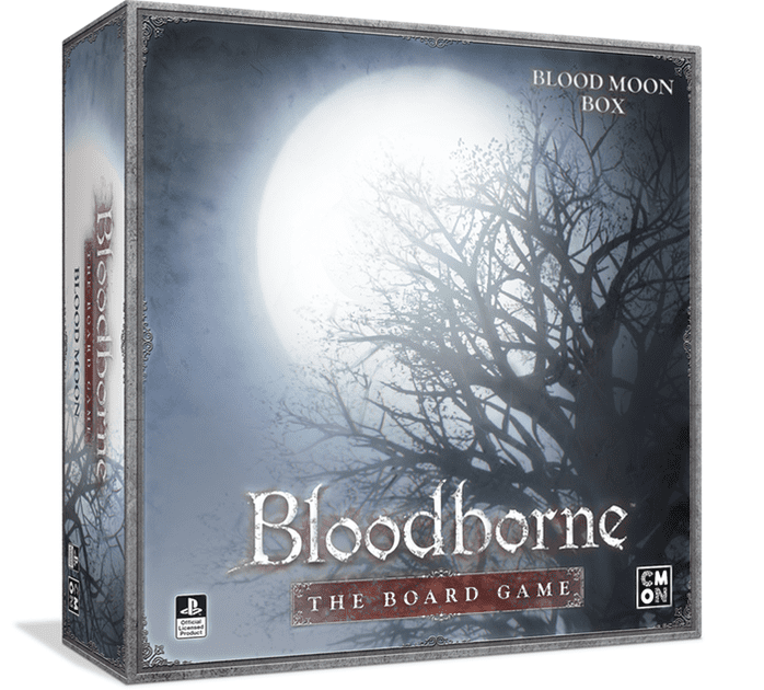 Bloodborne Board Game  CMON kickstarter exclusives only IN HAND Blood Moon Box 