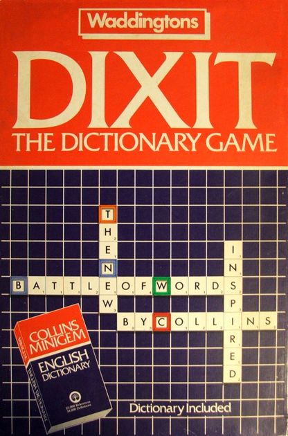 Dixit The Dictionary Game Board Game Boardgamegeek