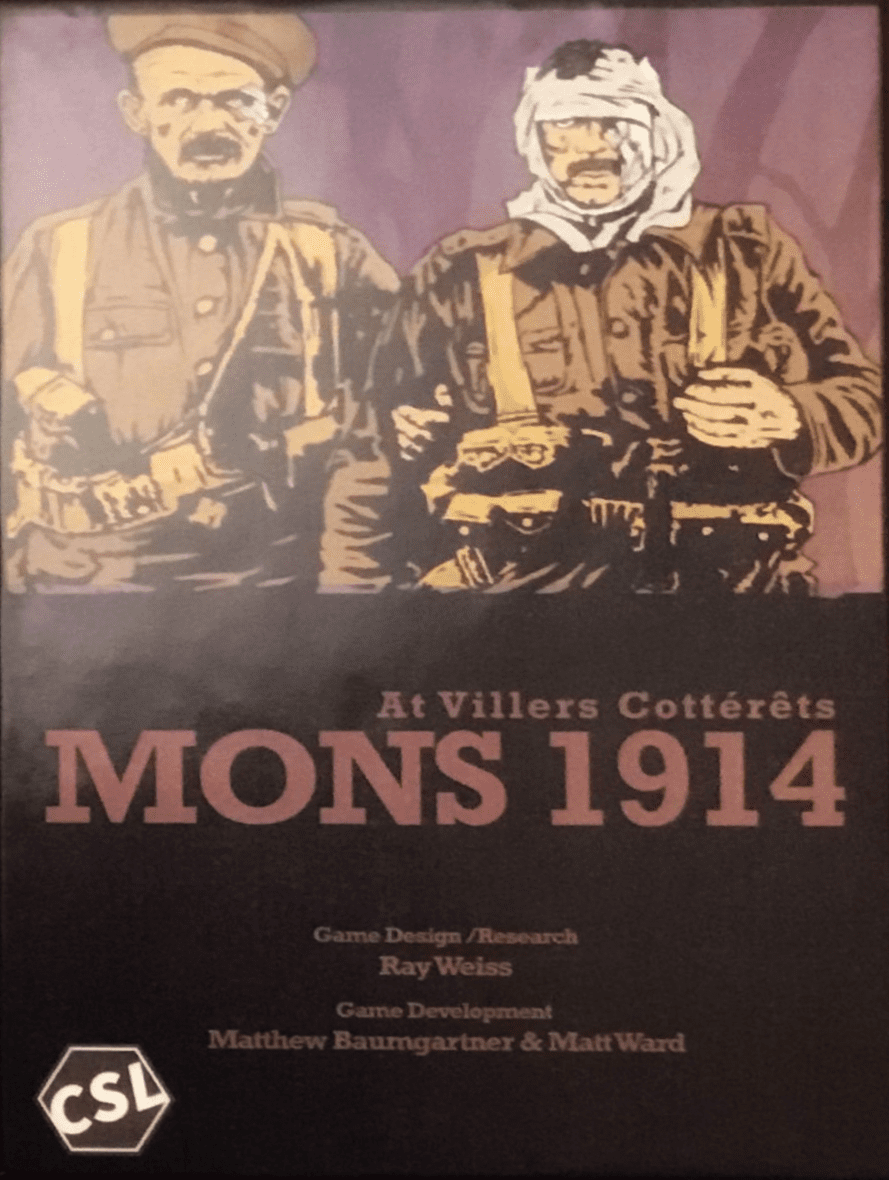 At Villers Cottérêts: Mons 1914