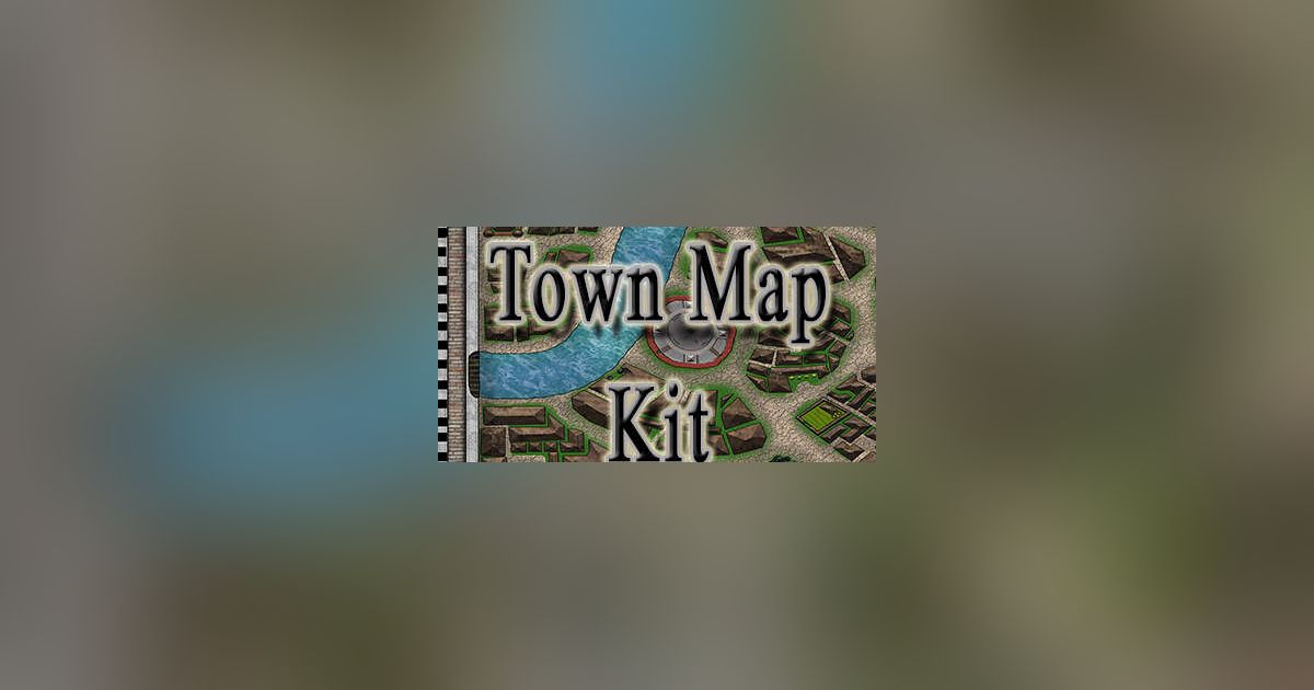 Town Map Kit | RPG Item | RPGGeek