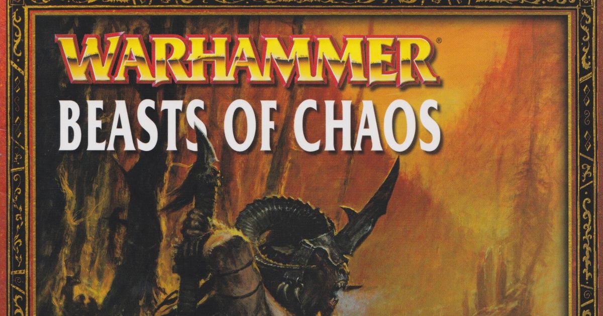 Warhammer Battle Liste d'armée Guerriers du Chaos V7