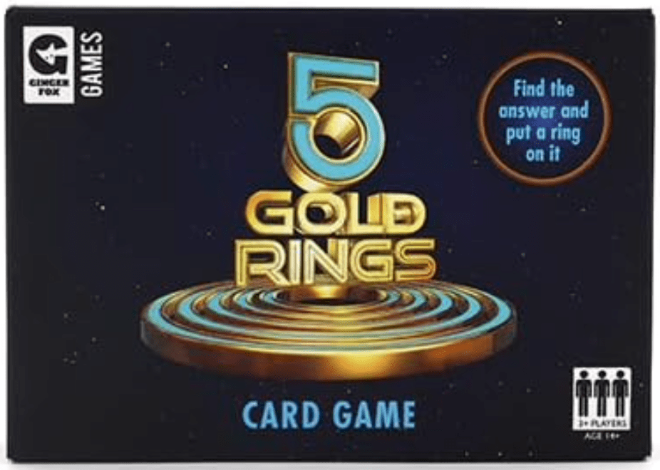 Cover art for 5 Gold Rings Card Game