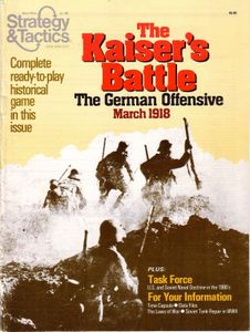 The Kaiser's Battle: The German Offensive, March 1918 | Board Game 