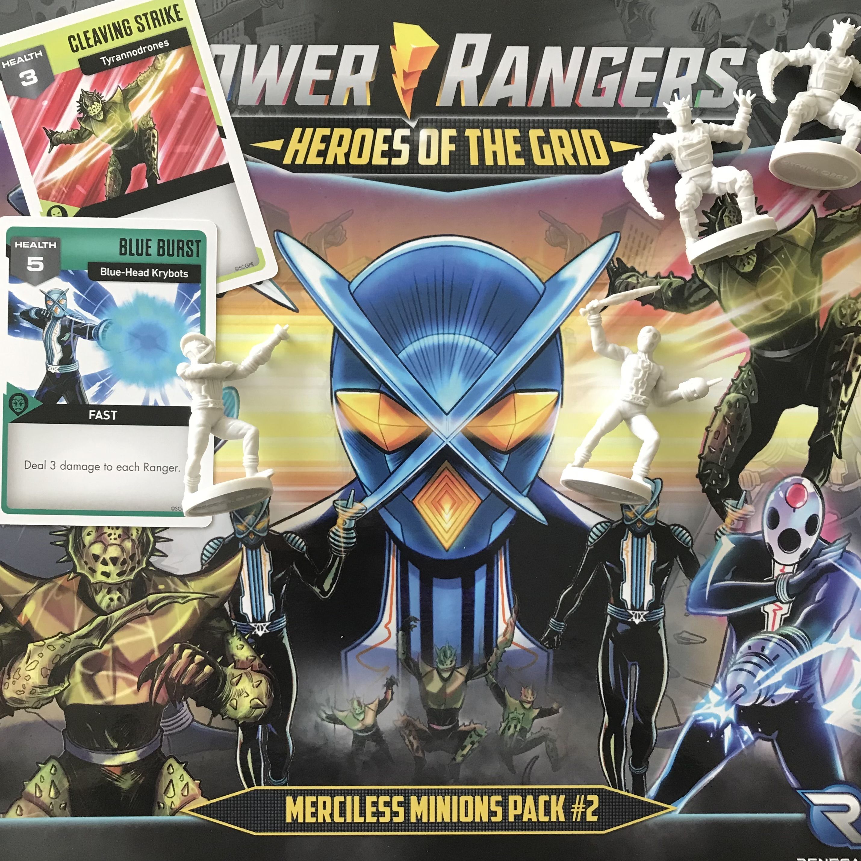 Renegade Power Rangers Zeo Power Rangers: Heroes Of The Grid - Zeo Ranger Pack Foot Soldier Promo