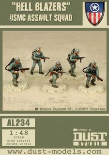 Dust Tactics: USMC Assault Squad – "Hell Blazers"