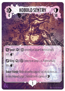 Dungeons & Dragons: Onslaught – Kobold Cultist / Kobold Sentry Foil Promo Card