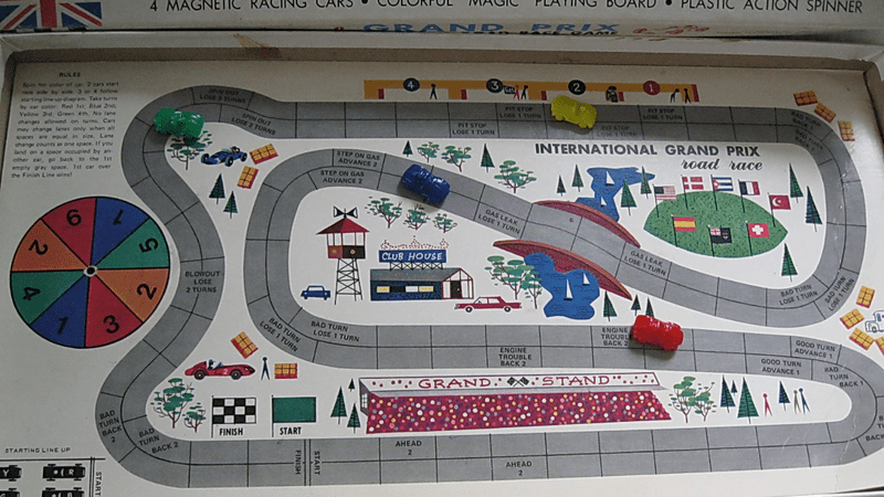 International Grand Prix Magnetic Road Race Game