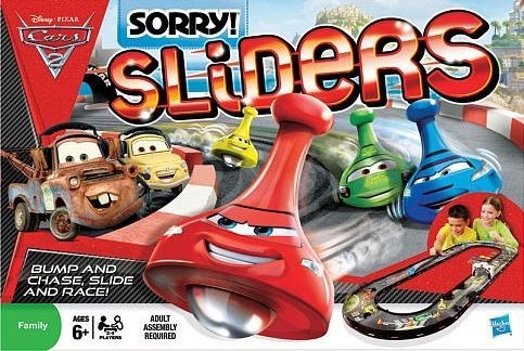 Disney Pixar Cars 2 Sorry Sliders World Grand Prix Edition Too Many Games Boardgamegeek