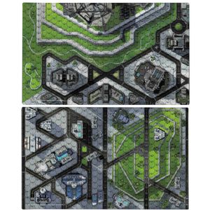 Battletech: Cities HPG Engineering/Business District Battlemat