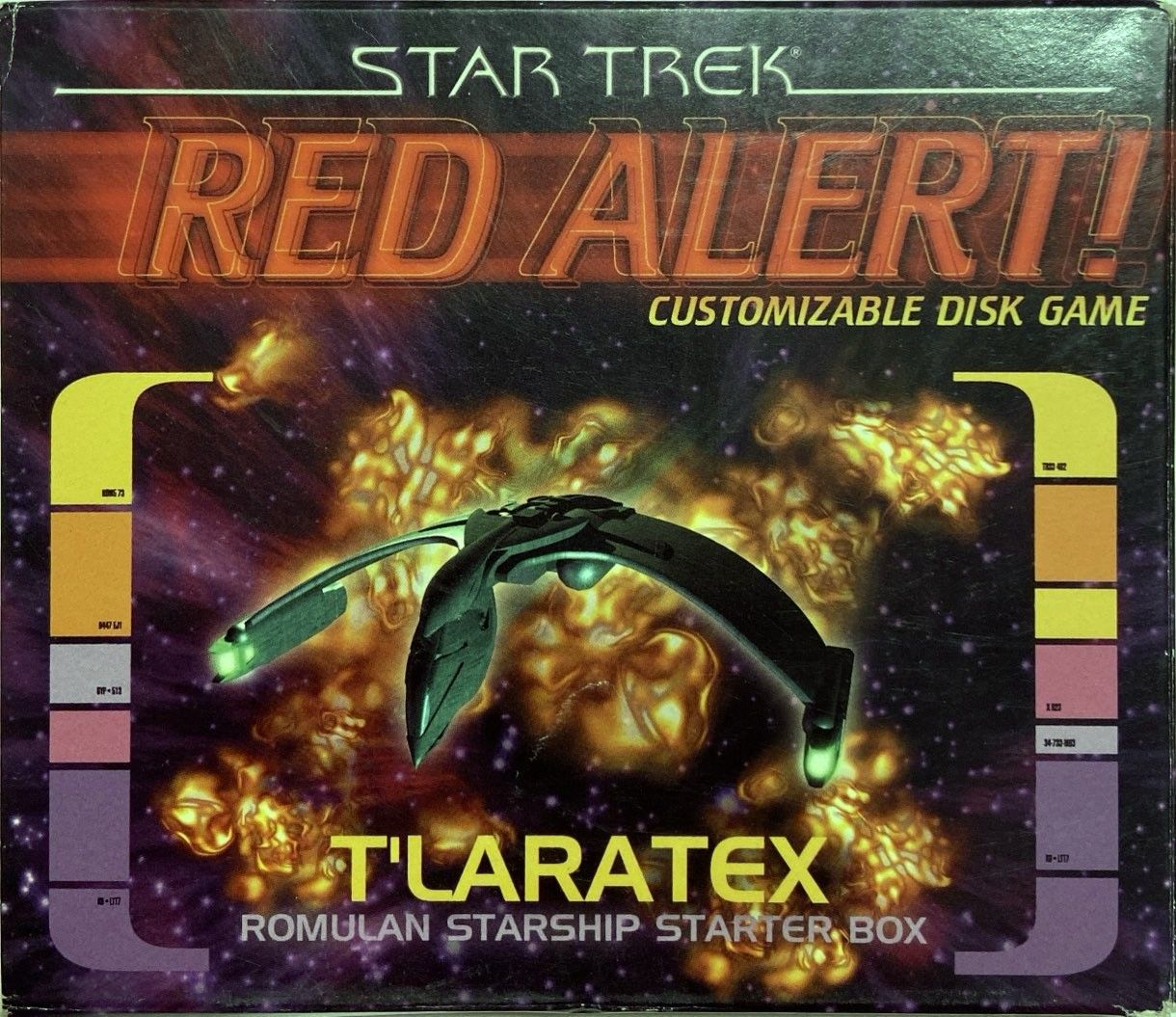 Star Trek Red Alert! T'laratex Romulan Starship Starter Box