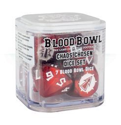 Blood Bowl (2016 edition): Chaos Chosen Team Dice Set