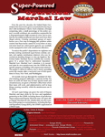 RPG Item: Super-Powered: Operation: Marshal Law
