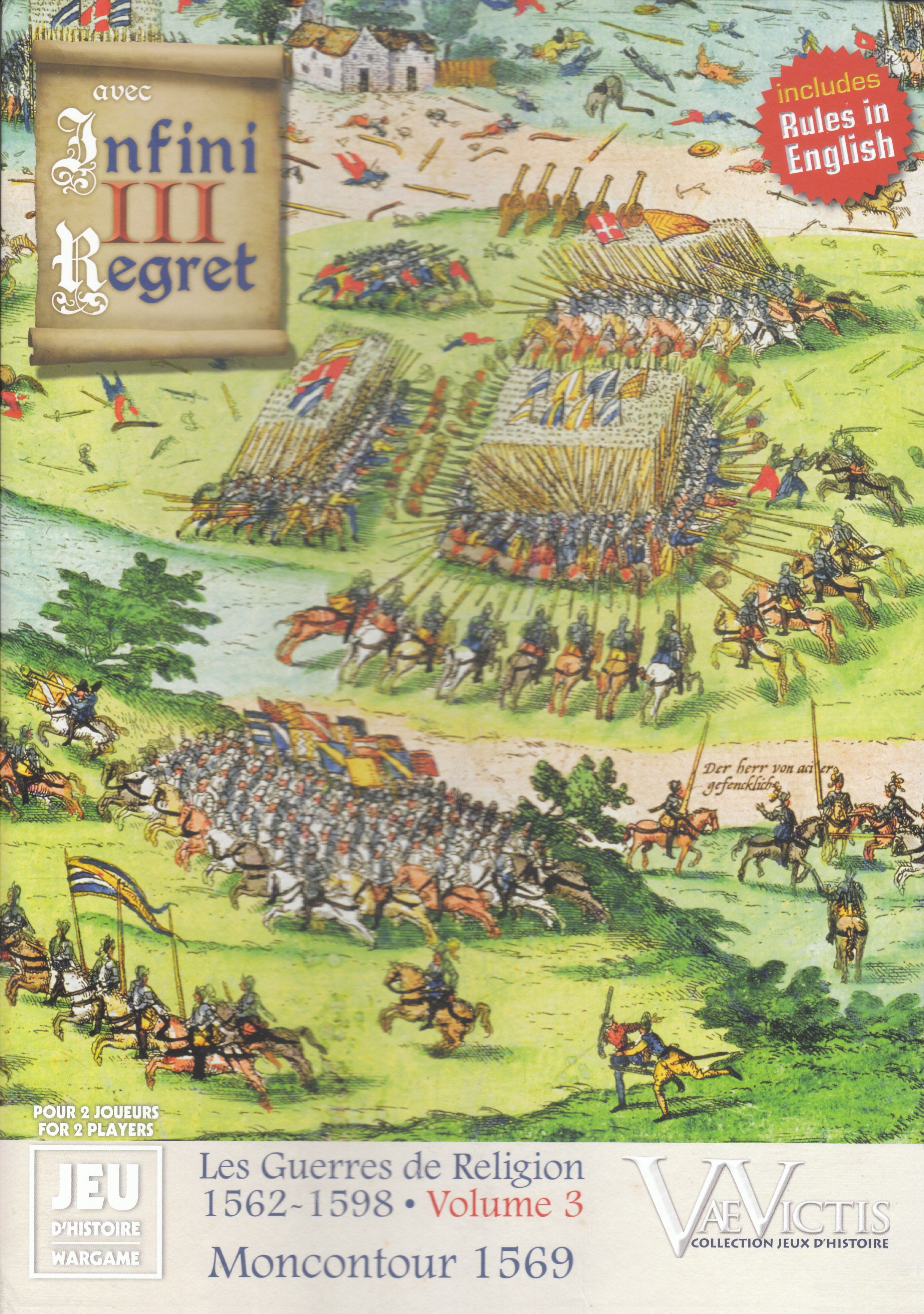 Avec Infini Regret III: Moncontour 1569 box art