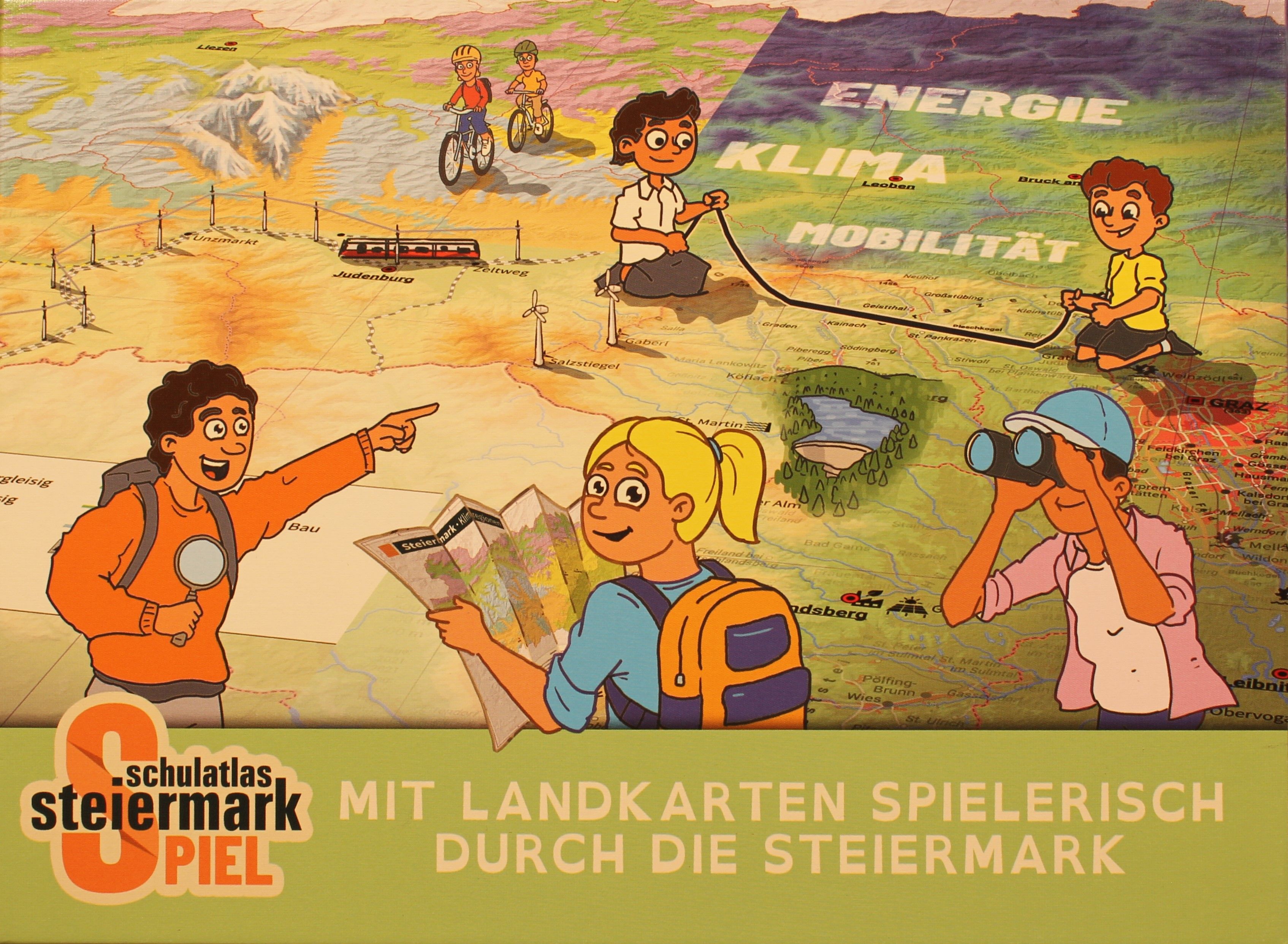 Cover art for Schulatlas Steiermark Spiel