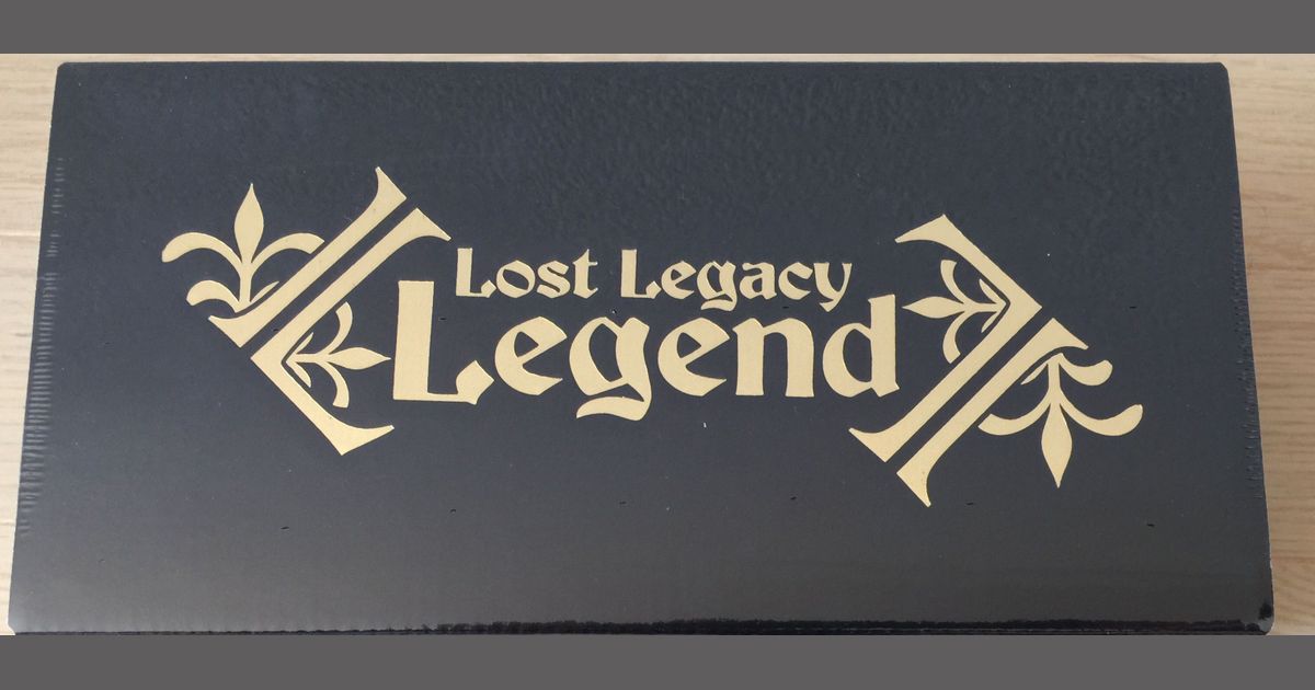 The legend of legacy. Настольная игра Lost Legacy.