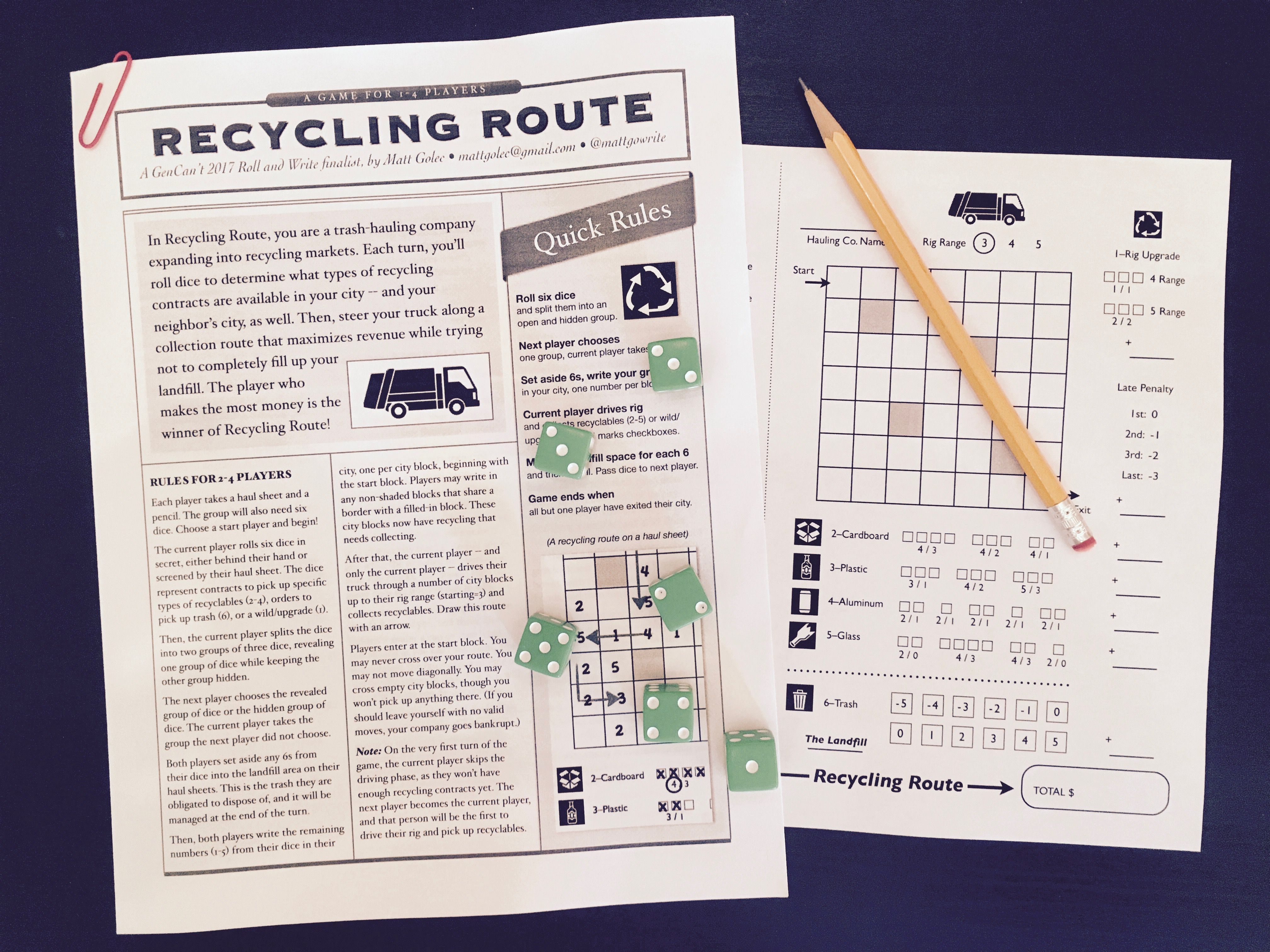 Recycling Route
