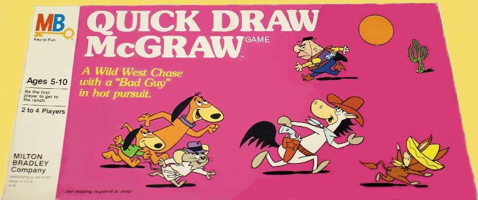 Quick Draw McGraw Board Game