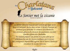 Le Sorcier met la Zizanie (fan expansion for Les Charlatans de Belcastel)