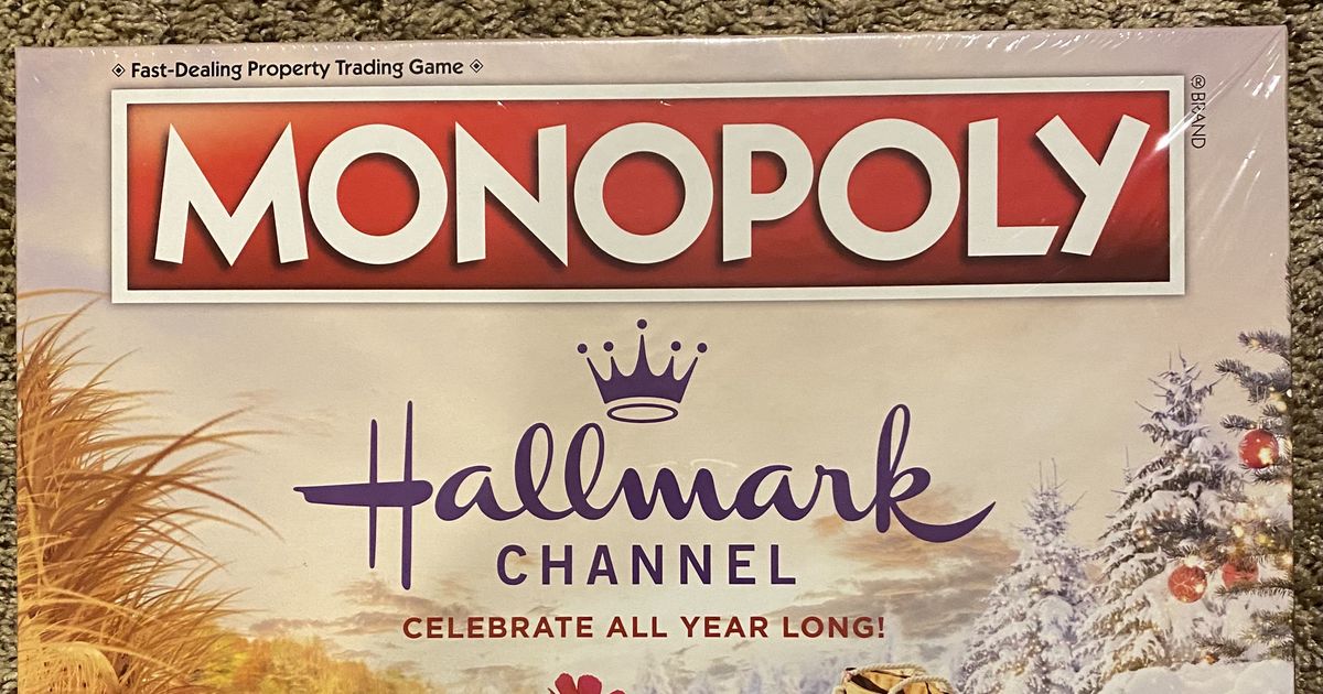 Monopoly Buy Hallmark Channel Monopoly: Hallmark Channel Board