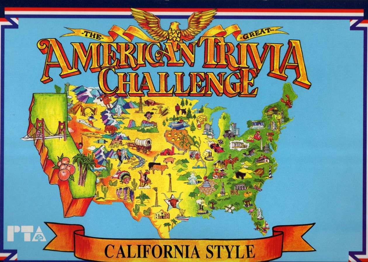 American Trivia Challenge California Style box art