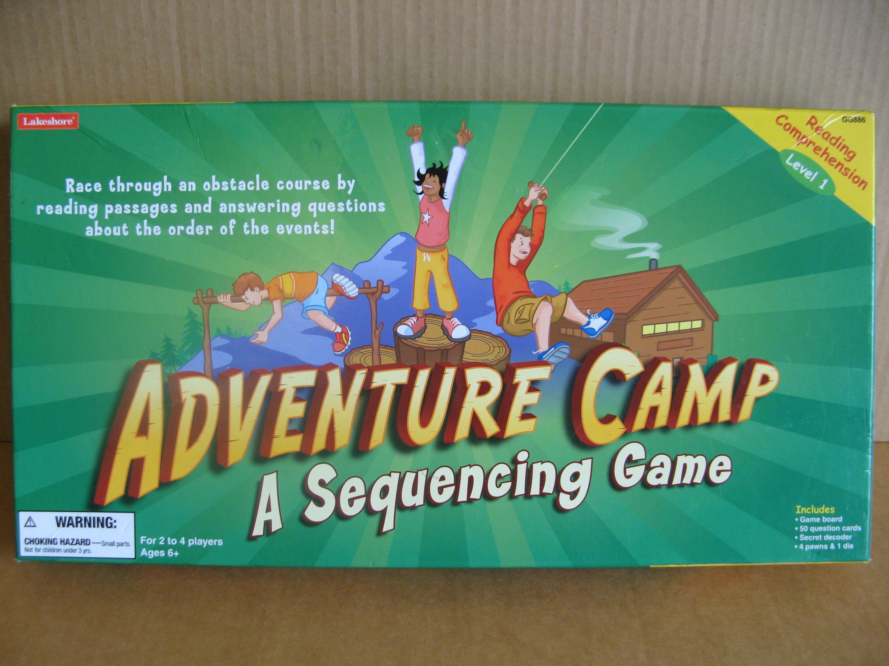 Adventure Camp: A Sequencing Game doboz