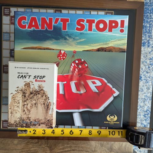 Comparing Can't Stop versions