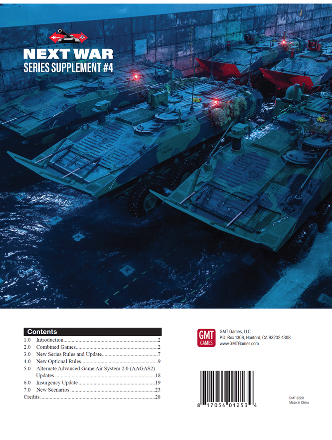 Next War: Series Supplement #4