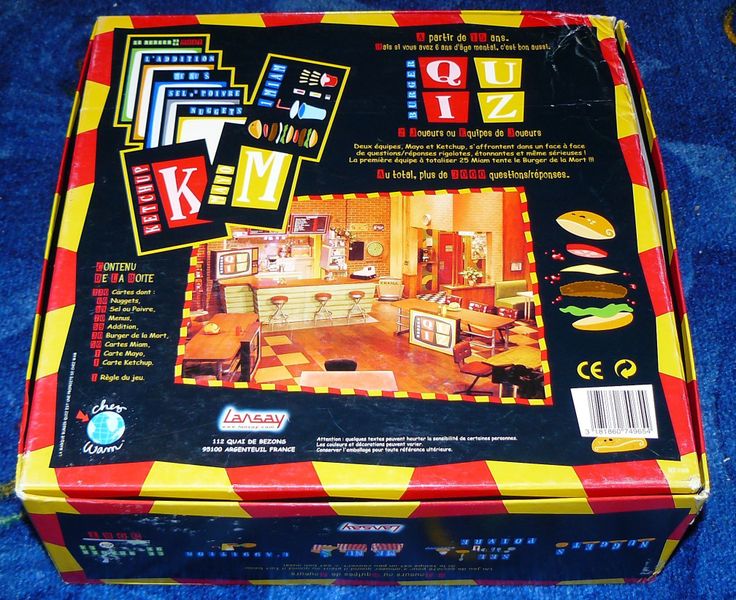 Burger Quiz Image Boardgamegeek