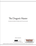 RPG Item: The Dragon's Master (4E)