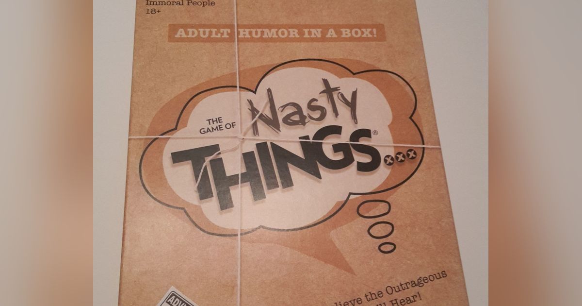 The Game of Nasty Things... | Board Game | BoardGameGeek