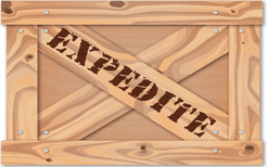 Expedite box art
