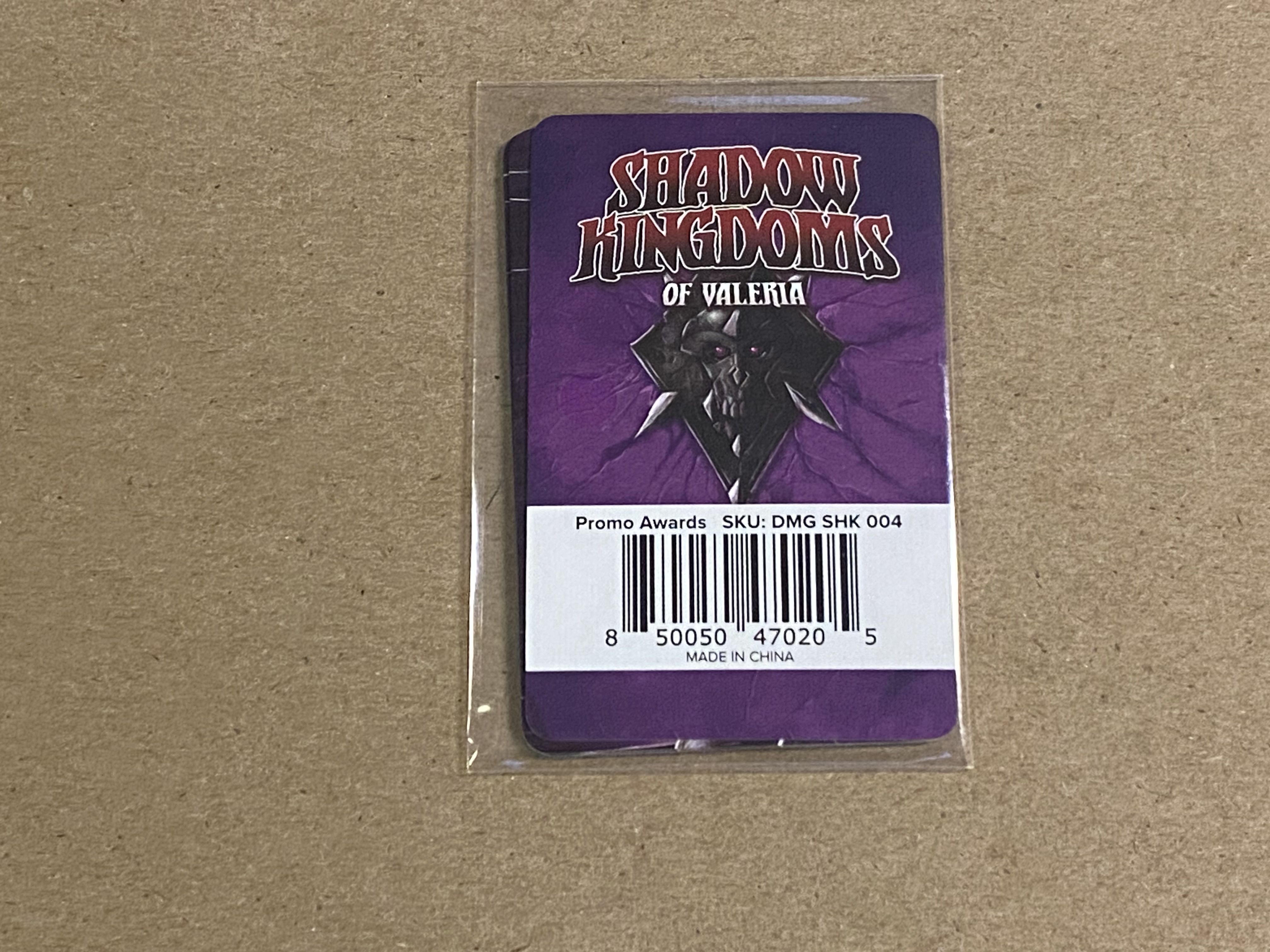Shadow Kingdoms of Valeria: Promo Awards