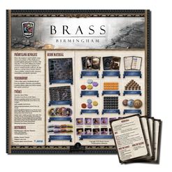 Brass: Birmingham – Česká pravidla a nápovědy