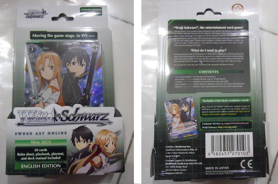 Weiß Schwarz: Sword Art Online Trial Deck