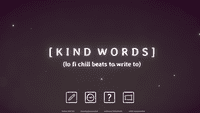 Video Game: Kind Words (lo fi chill beats to write to)